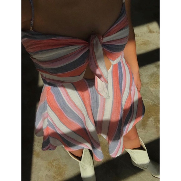 Beach Riot Tie Front Keyhole Dress - Picture 8 of 10